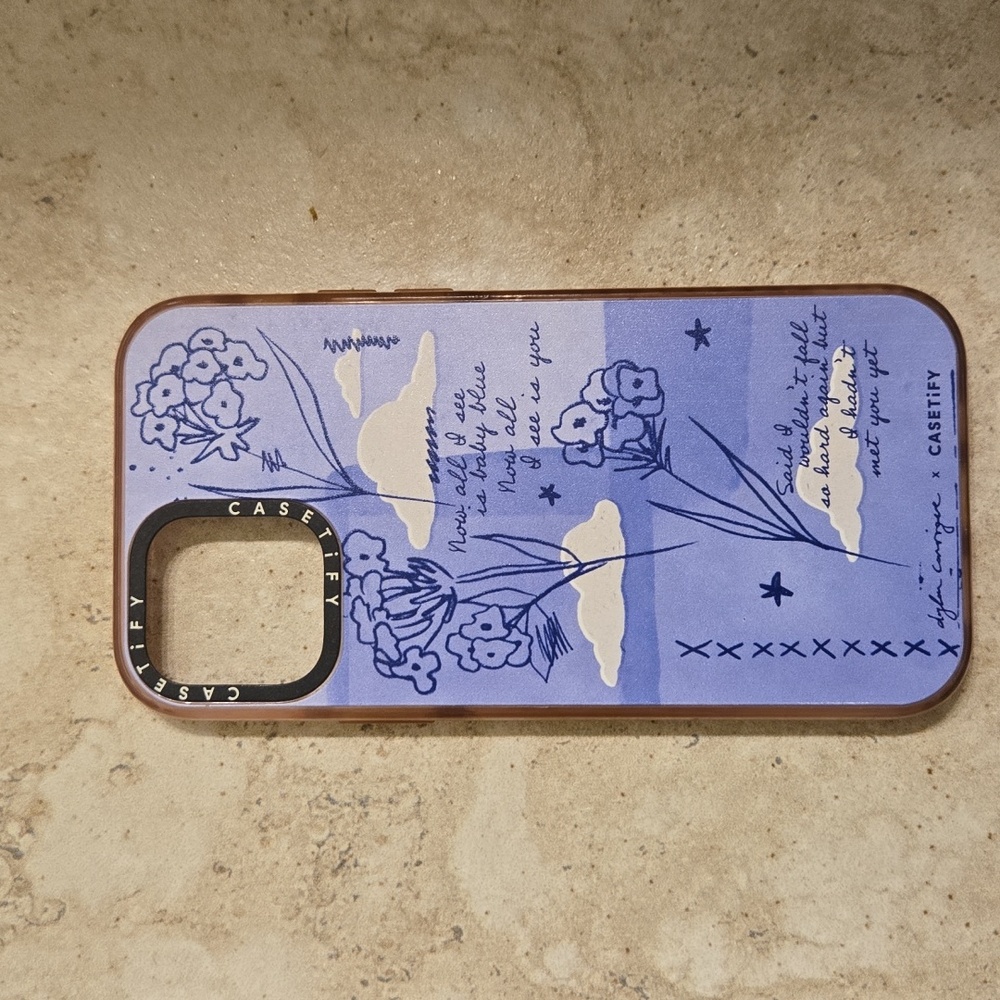 Casetify "Baby Blue" Phone Case (iPhone 12 / iPhone 12 Pro)